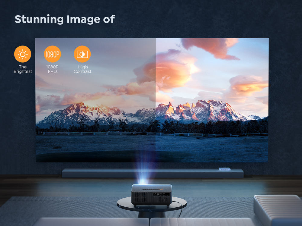 Yaber K1 Home Projecteur de théâtre