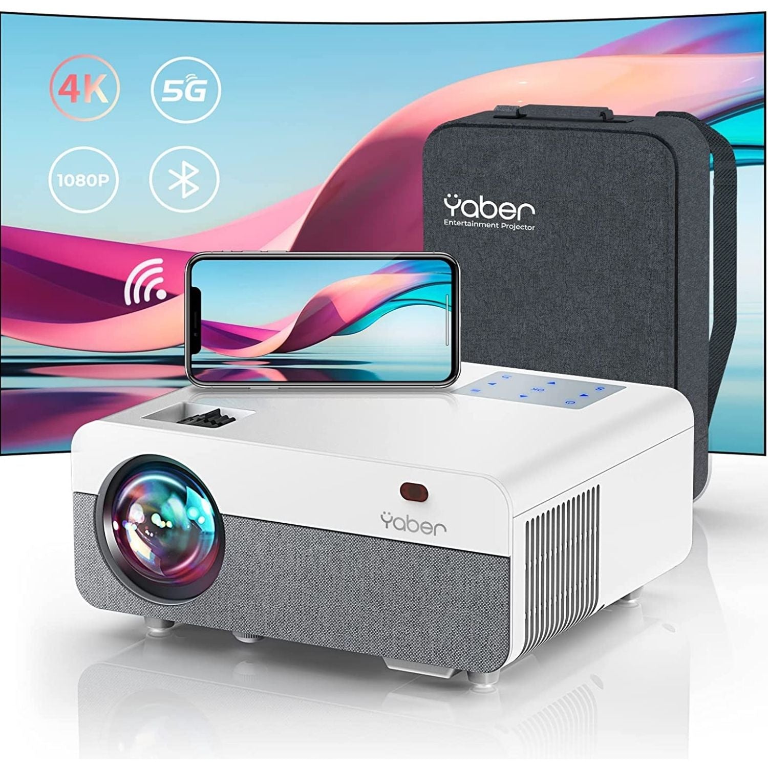 YABER PROJECTOR PRO Y9 - YABER Home Projector, Entertainment Projector