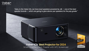 Congratulations to the Yaber K2s projector for making Digital Trends' 