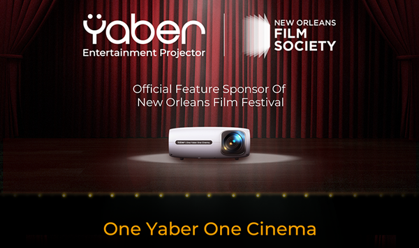 Yaber has become “Official Feature Sponsor” of New Orleans Film Festival!