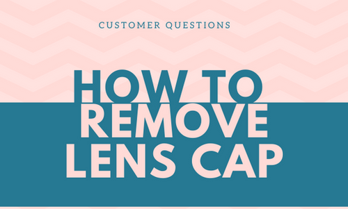 How to Remove the Lens Cap of Yaber Projector？