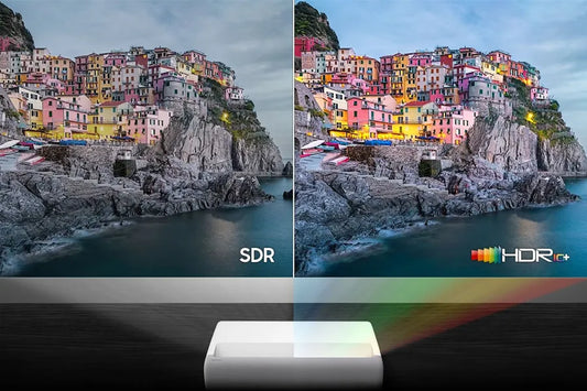 What is the best color format for a home projector?