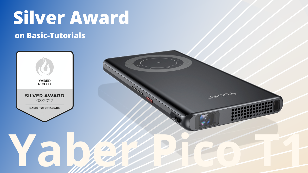 A Silver Award rewarded to Yaber Pico T1!
