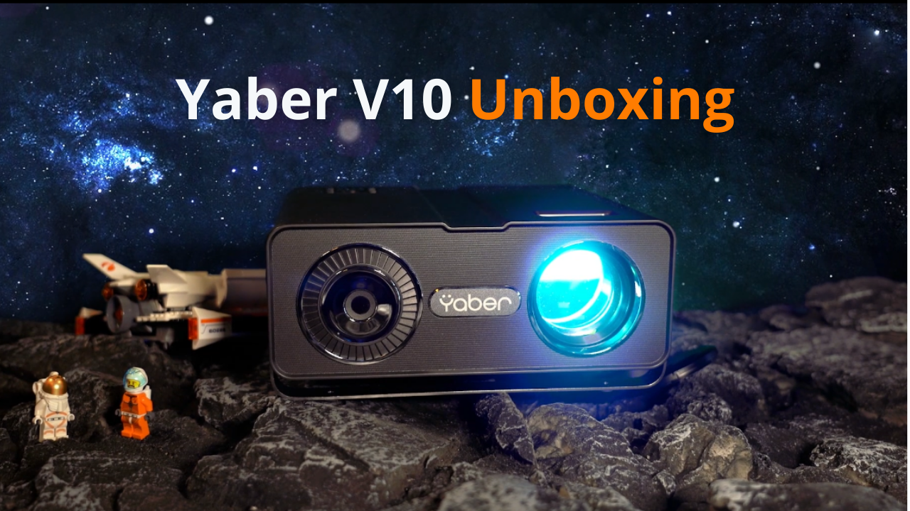 Yaber V10 1080p Projector Unboxing!