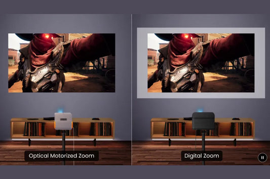 Optical Zoom vs. Digital Zoom: Which is Better for Your Video Projector?