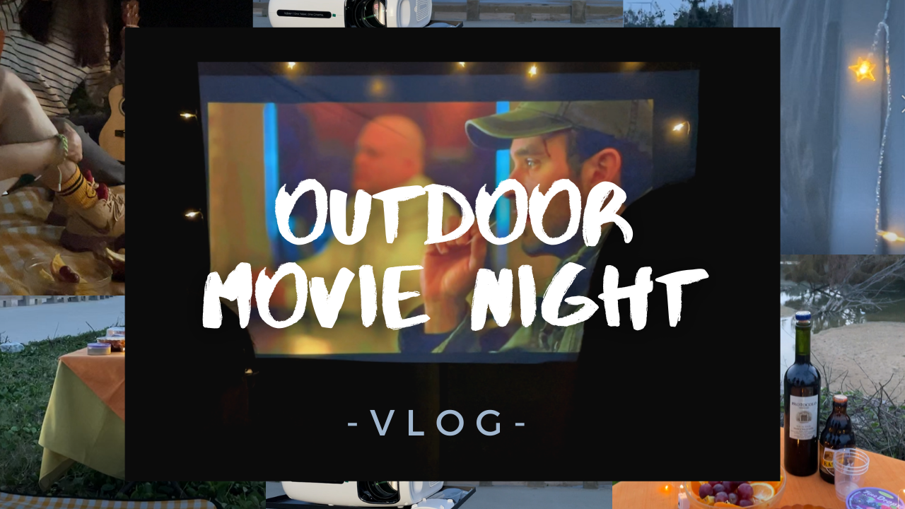 Camping Ideas: Outdoor Movie Night with Yaber Pro V7