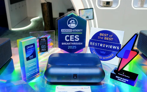 Yaber Shines at CES 2025 with Award-Winning K300s UST Laser Projector