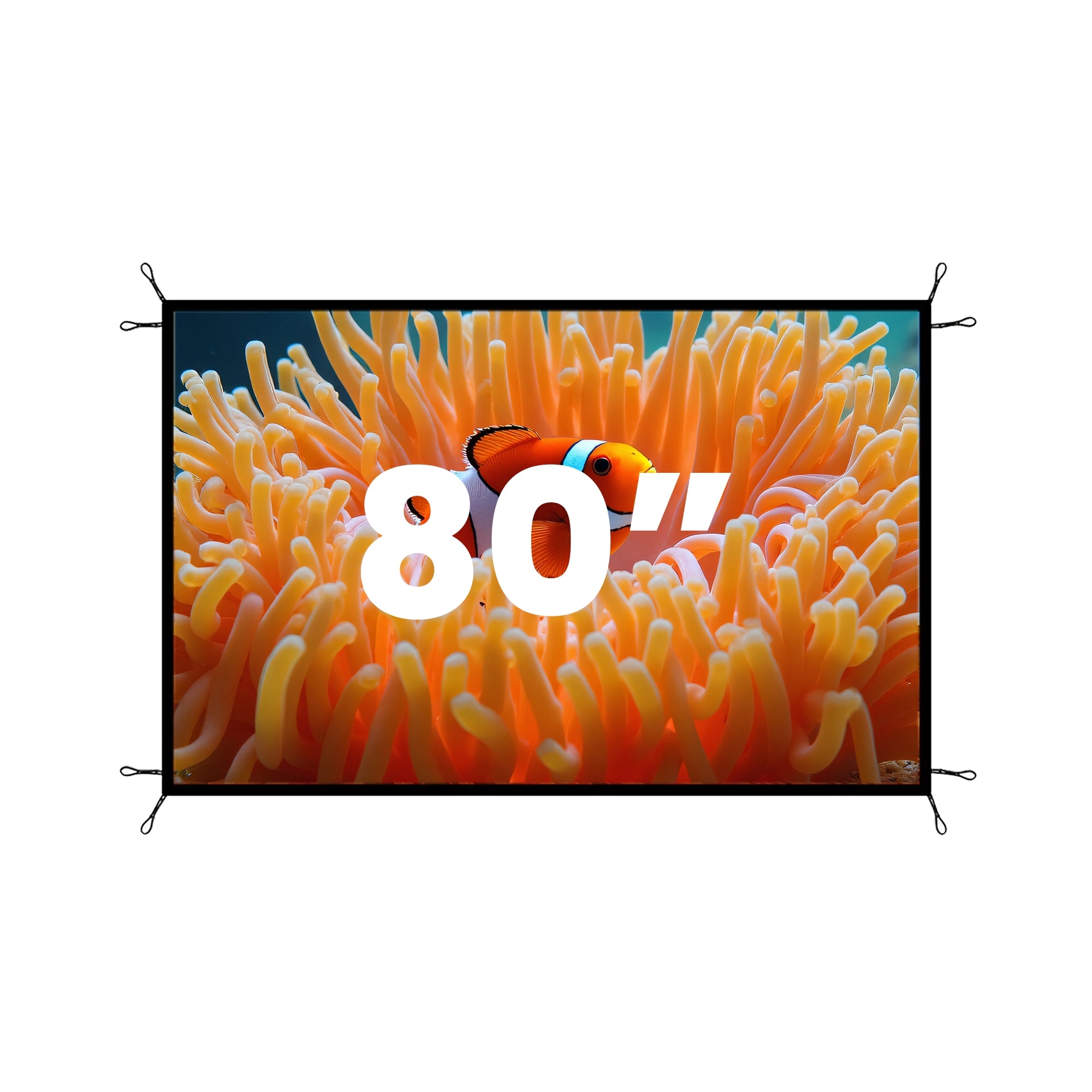 Yaber Schermata del proiettore ufficiale 80/100/120 pollici