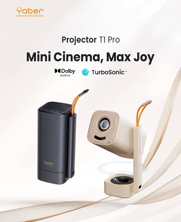Yaber T1 Pro Mini Portable Cinemaプロジェクター