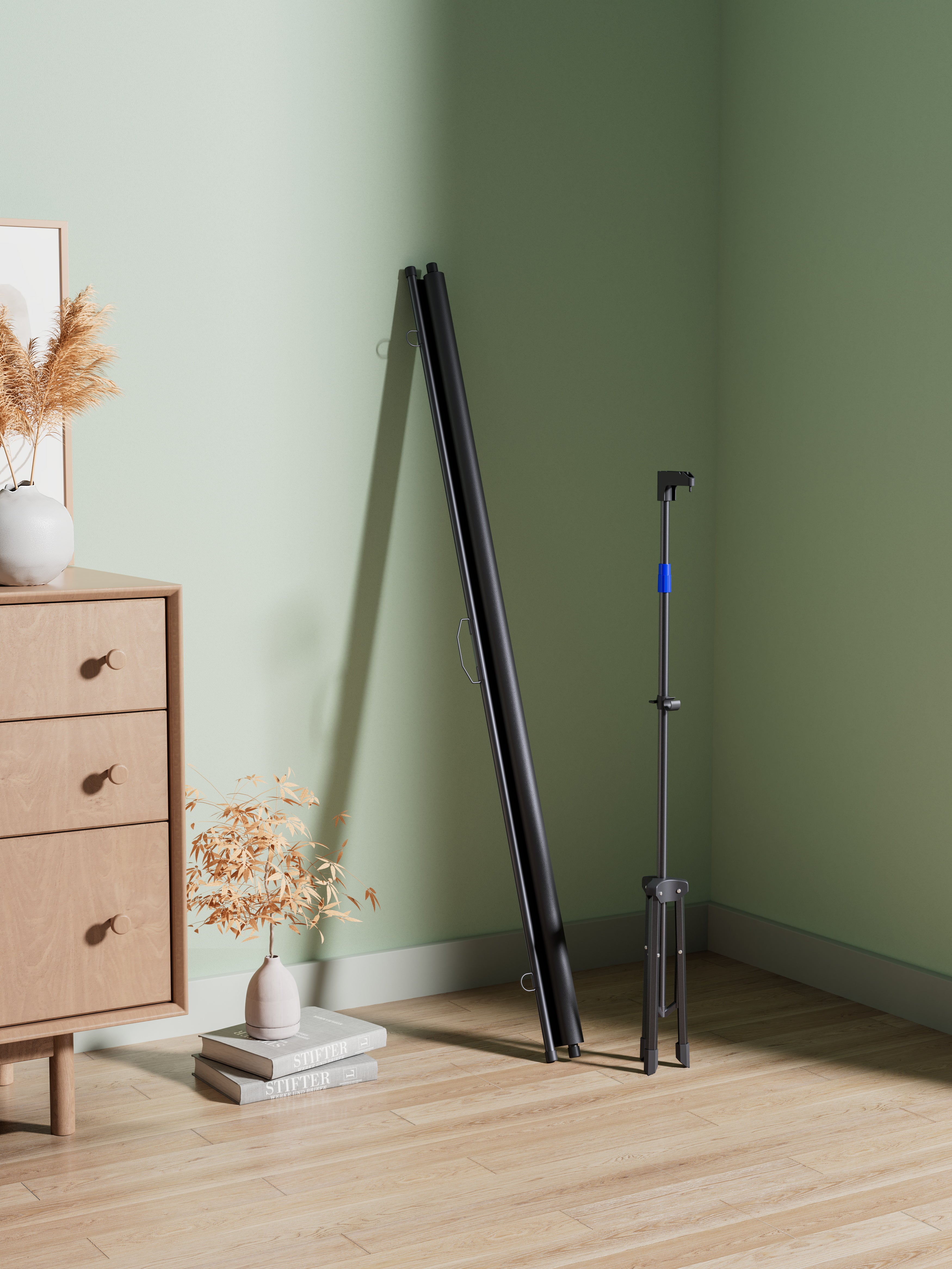 2-in-1 Projector Stand Screen YS-100D - YABER Entertainment Projector