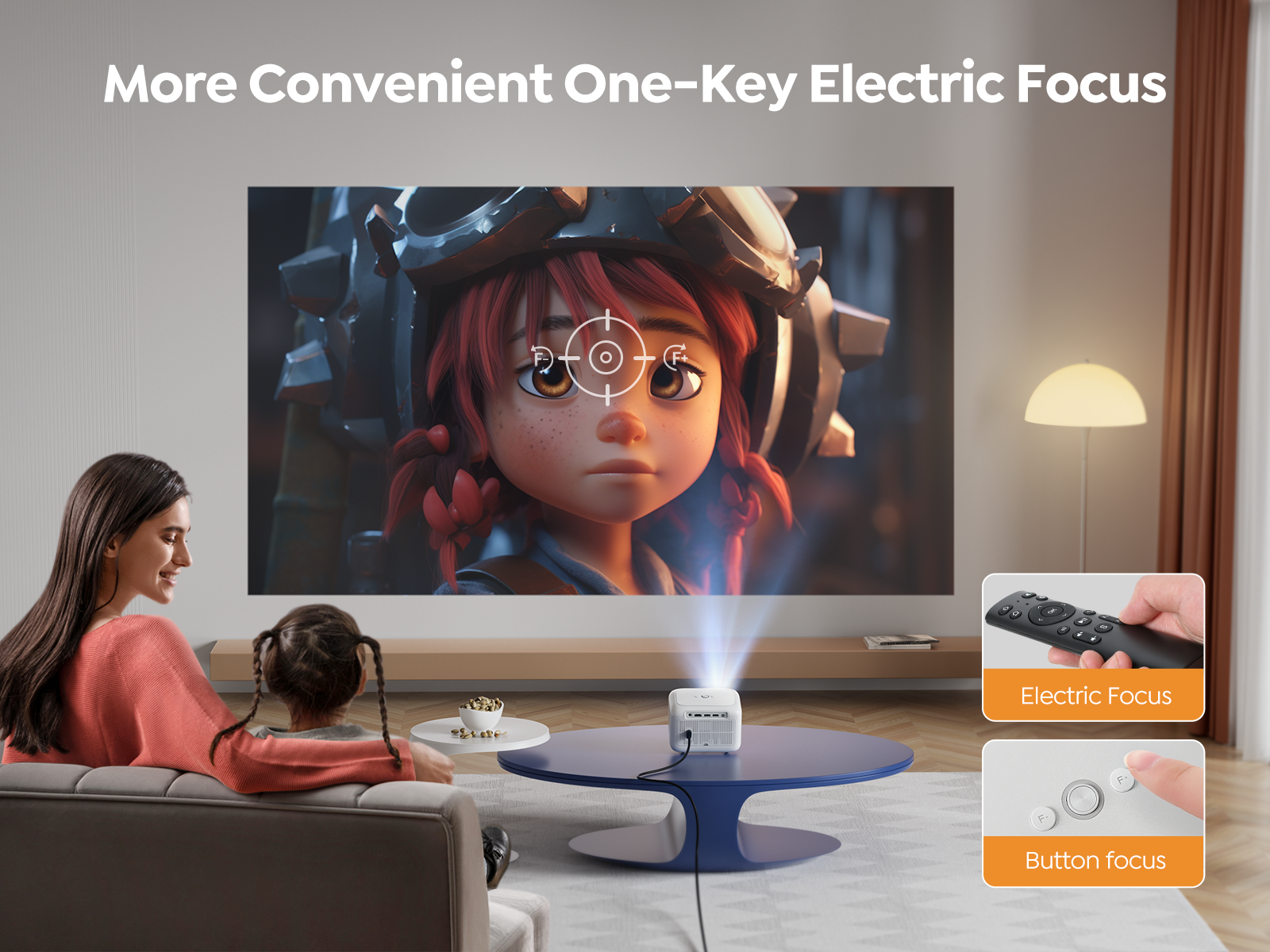 YABER PROJECTOR E1- YABER Home Projector, Entertaiment Projector