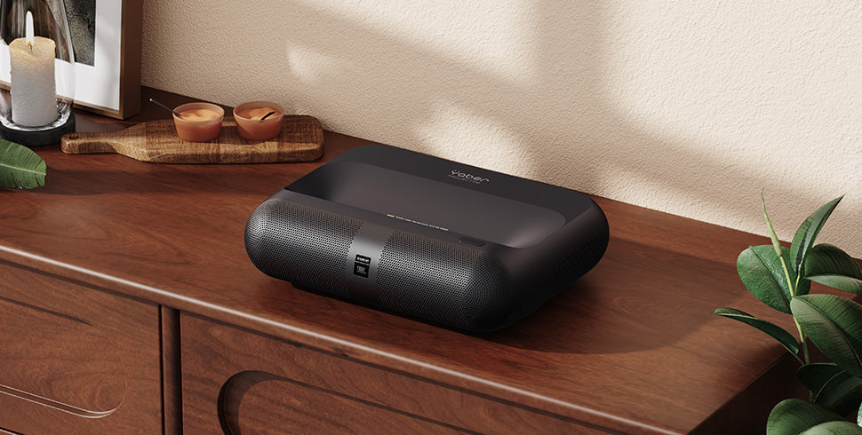 yaber k300s triple laser projector，Very suitable for watching movies at home