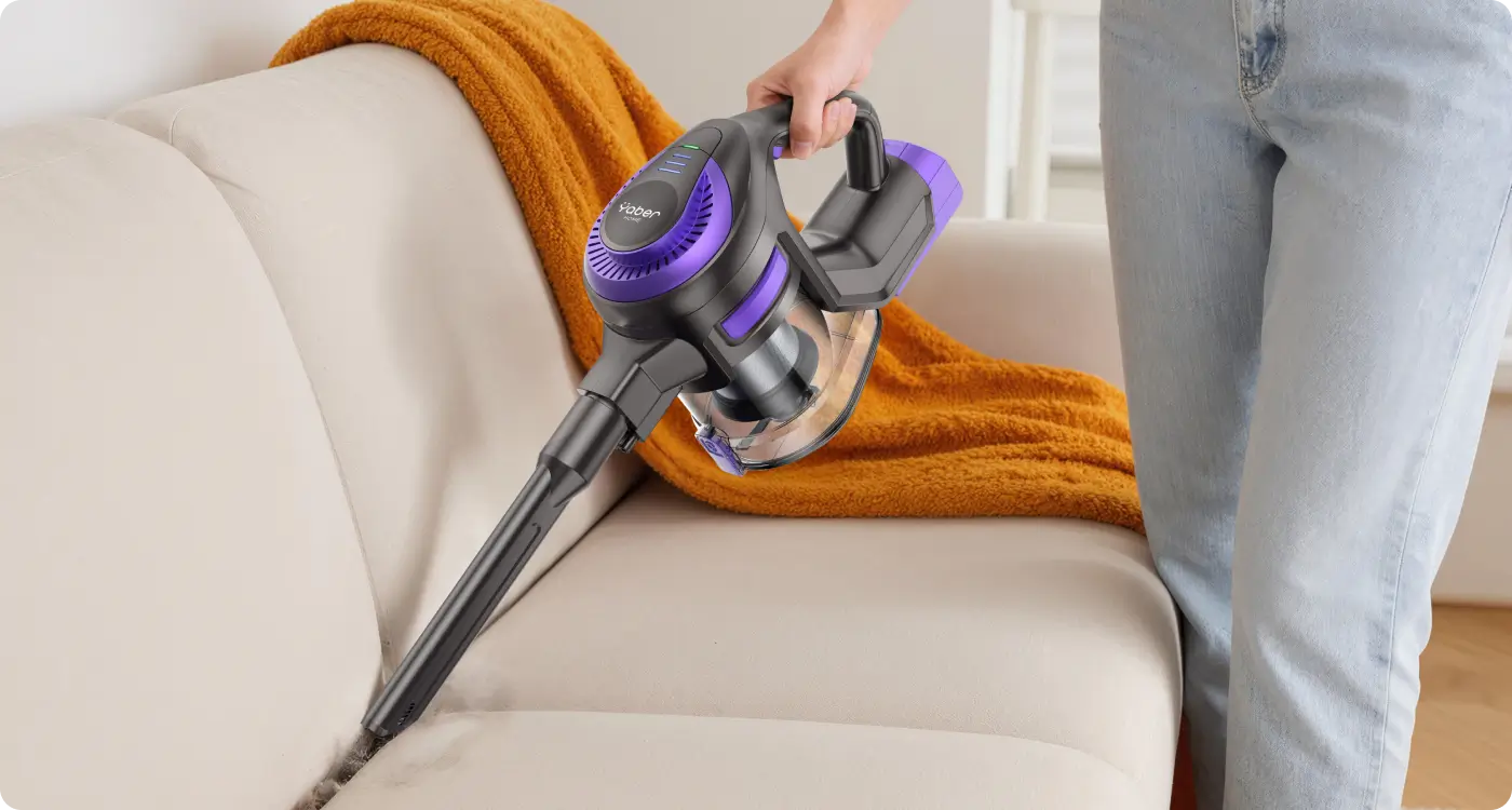 yaber L10 cordless stick vacuum cleaner for sofa cleaning
