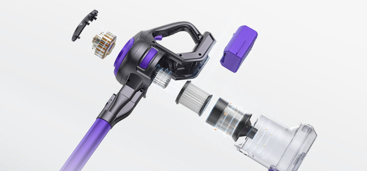 yaber L10 cordless vacuum cleaner HEPA filtration