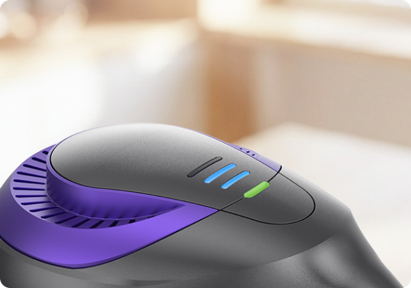 yaber L10 vaccum Visual LED Power Management