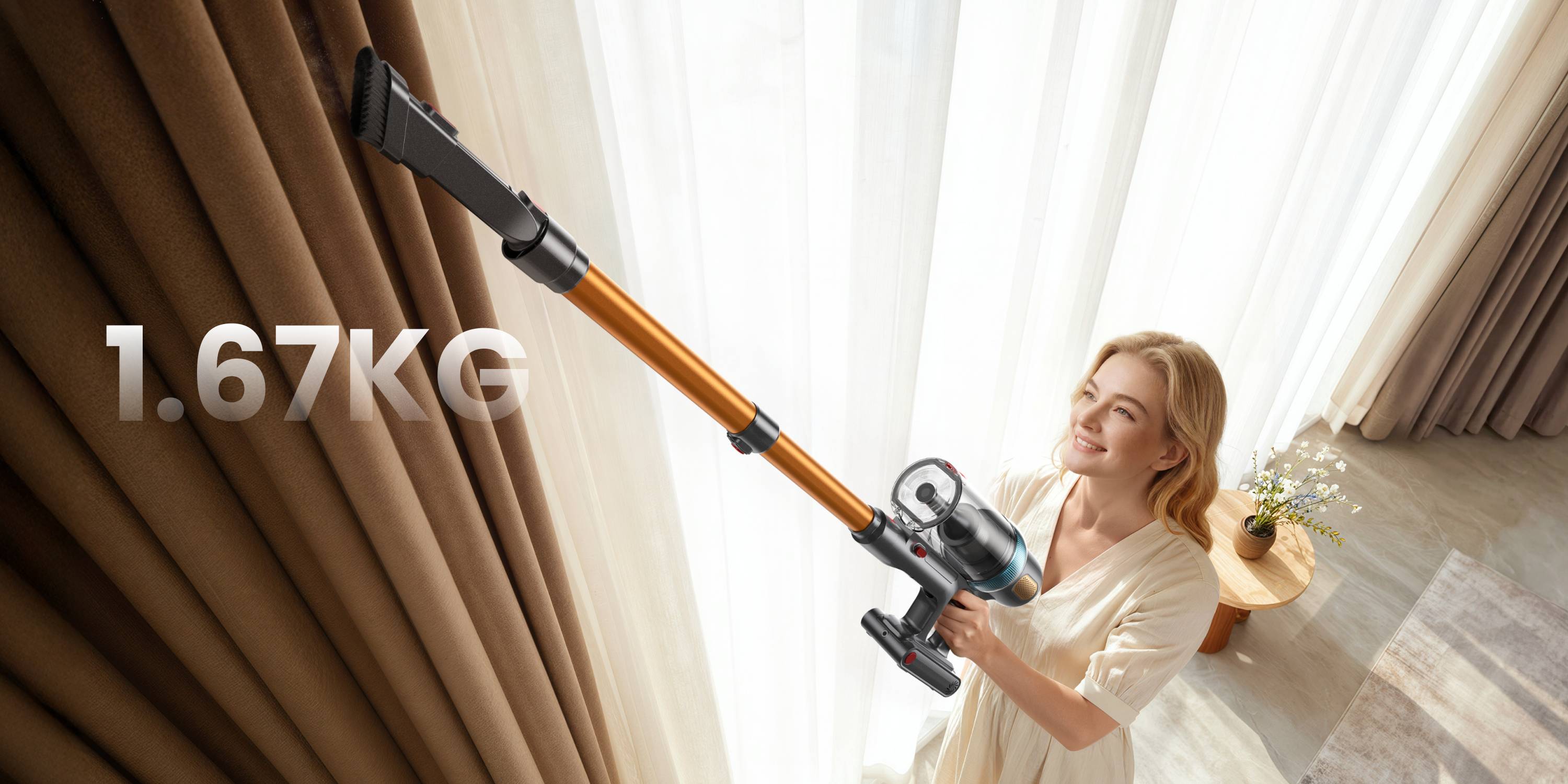 yaber p20 vaccum cleaner ultra light design