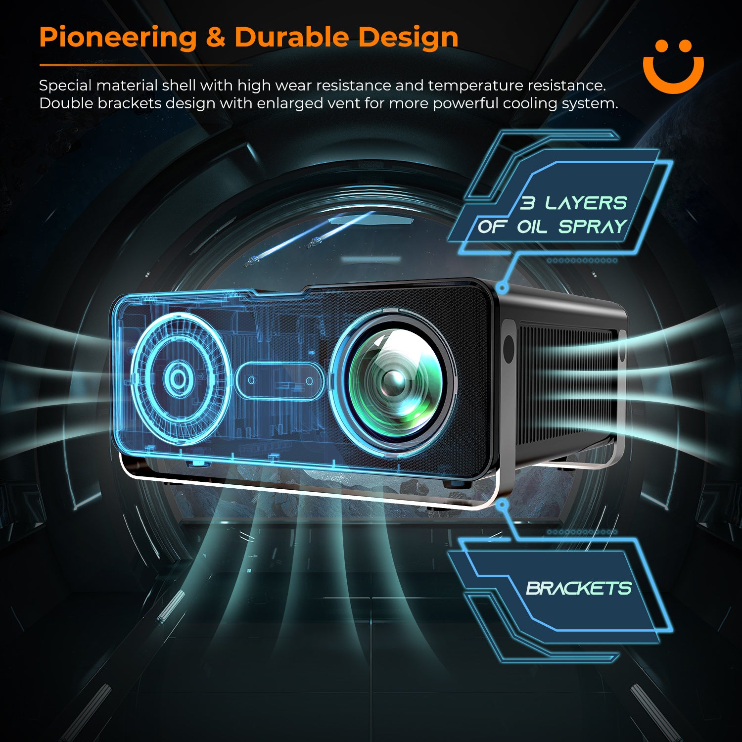 YABER PROJECTOR V10 - YABER Home Projector, Entertainment Projector