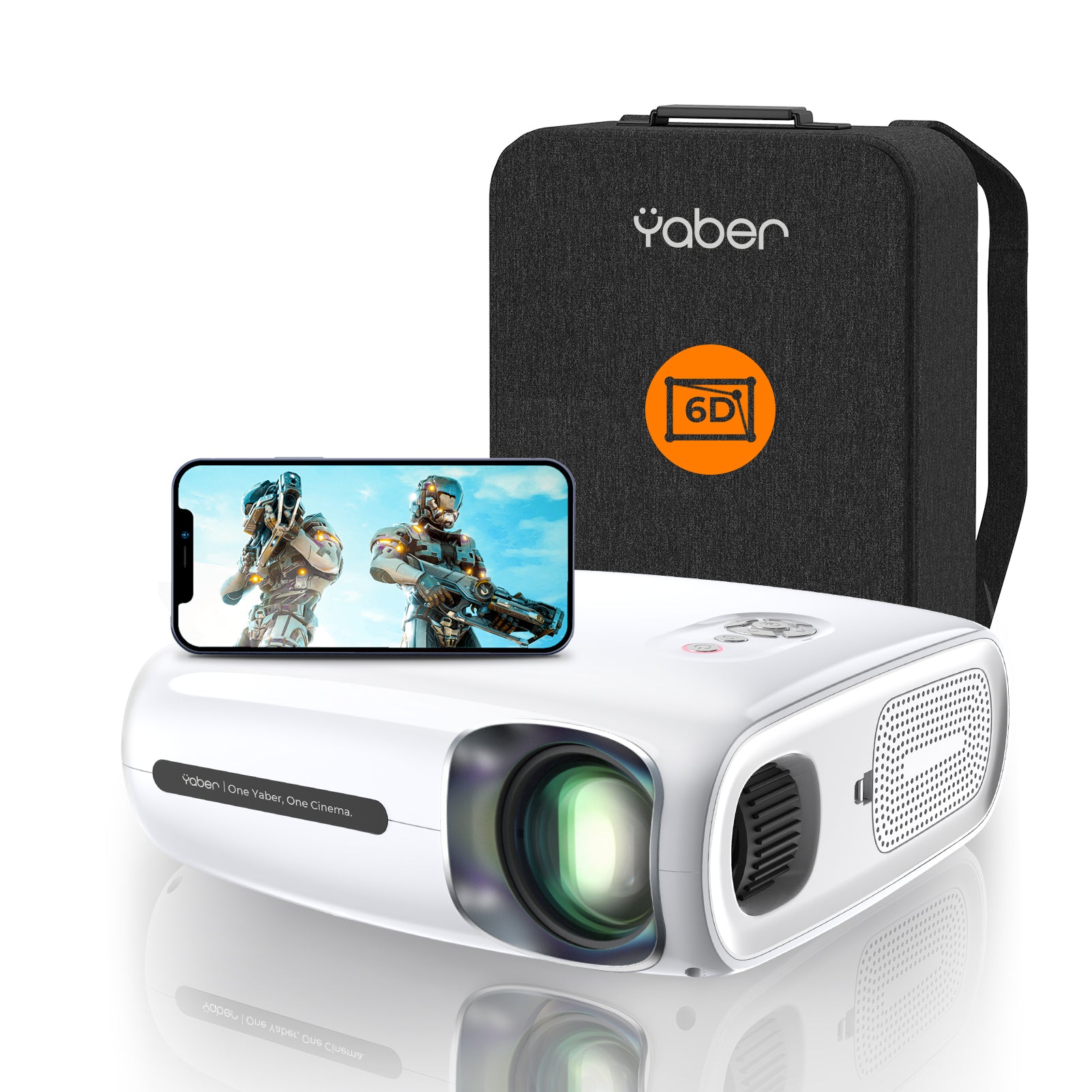 Yaber Projector Pro V7 - YABER Home Projector, Entertainment Projector