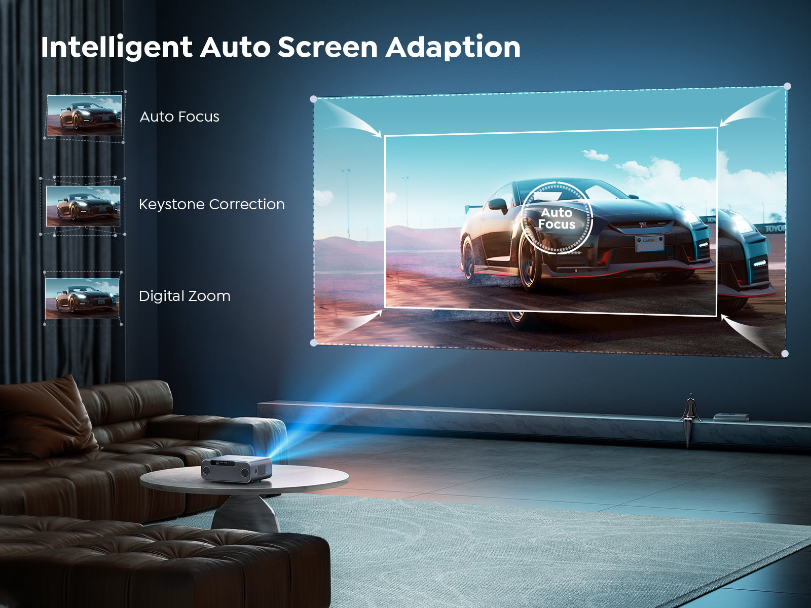 YABER PROJECTOR PRO V9 - YABER Home Projector, Entertainment Projector